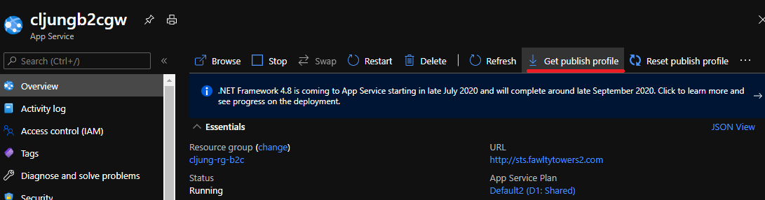 Azure Ad B2C Custom Domain , Enabling Azure AD B2C Custom Domains – OTNF
